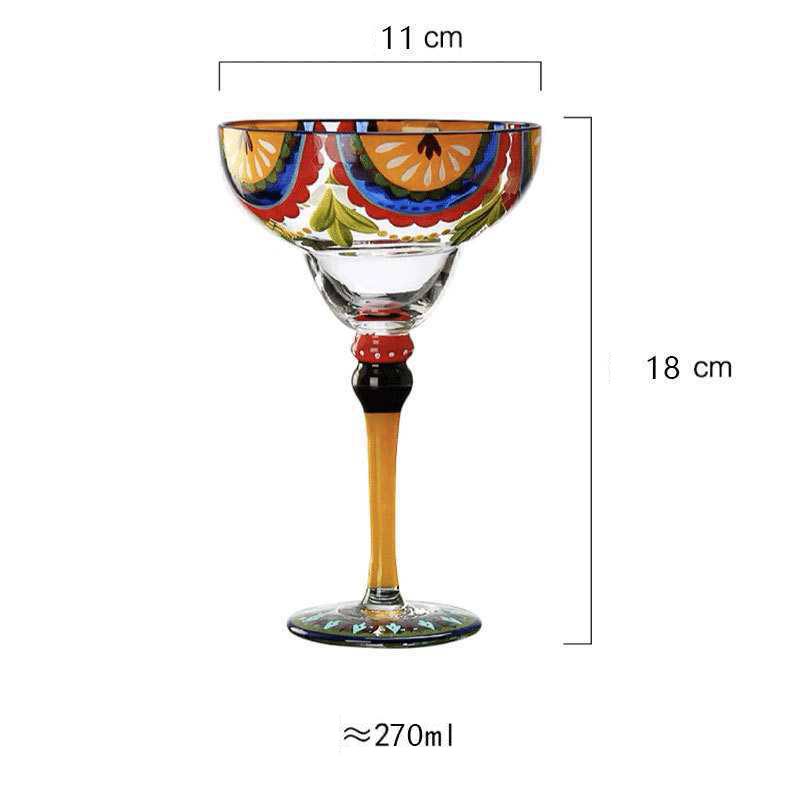 Decorative Margarita Glasses - www.Shopthatapp.com