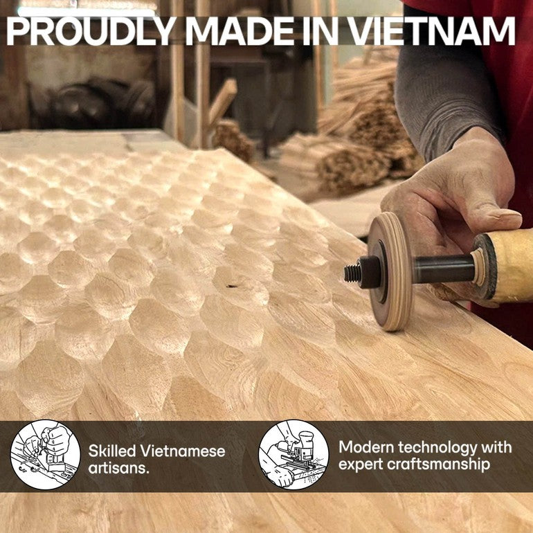 Elara Solid Wood 5-Drawer Dresser - www.Shopthatapp.com