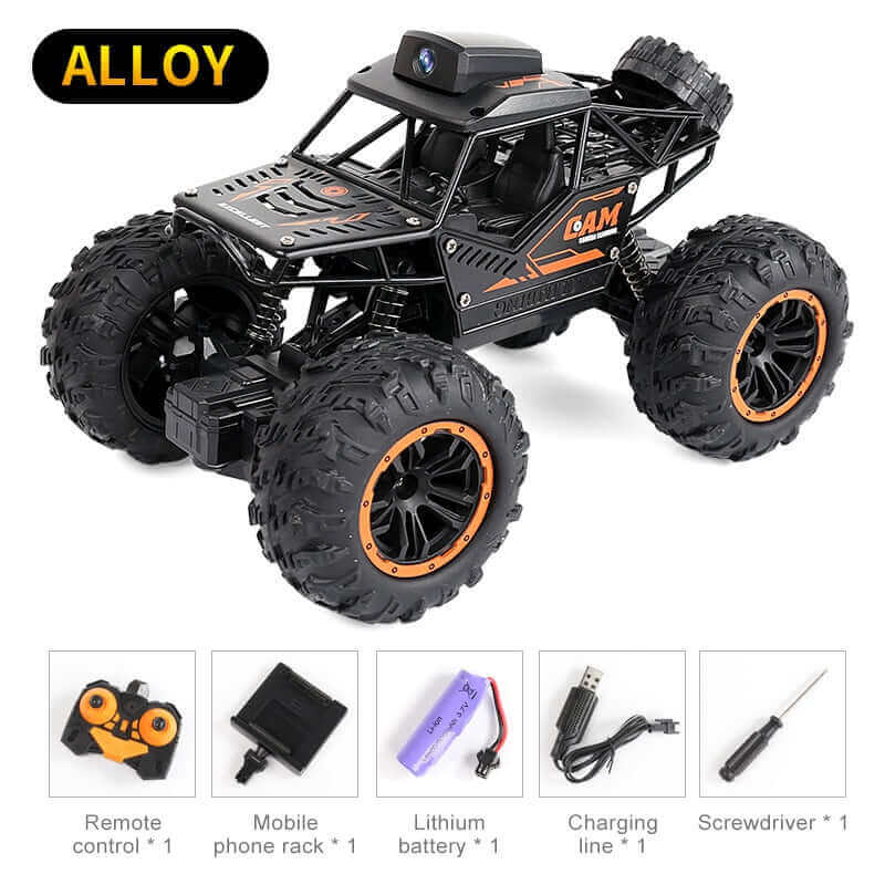 1:18 RC Car with 720P HD Camera - WiFi FPV Climbing SUV Toy | KidsToyLover - www.Shopthatapp.com