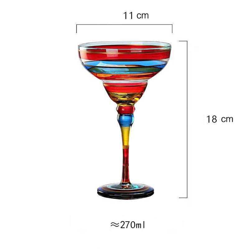 Decorative Margarita Glasses - www.Shopthatapp.com