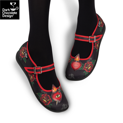 Hot Chocolate Design Heart MJ-Women/Teen Girls shoes-www.Shopthatapp.com-Popping Candy