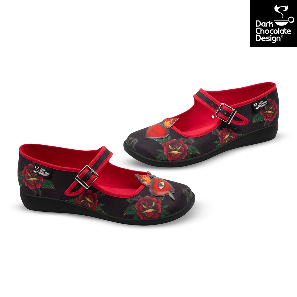 Hot Chocolate Design Heart MJ-Women/Teen Girls shoes-www.Shopthatapp.com-Popping Candy