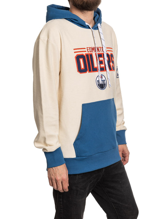 Edmonton Oilers NHL Unisex Reverse Terry Retro Premium Hoodie - www.Shopthatapp.com