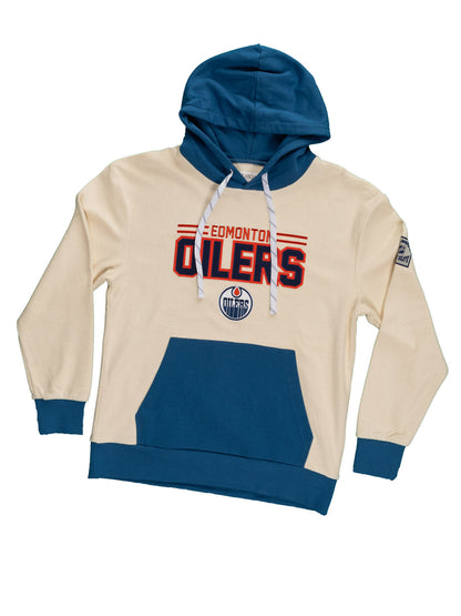 Edmonton Oilers NHL Unisex Reverse Terry Retro Premium Hoodie - www.Shopthatapp.com