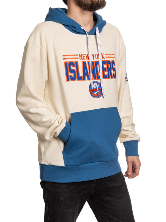 New York Islanders NHL Unisex Reverse Terry Retro Premium Hoodie - www.Shopthatapp.com