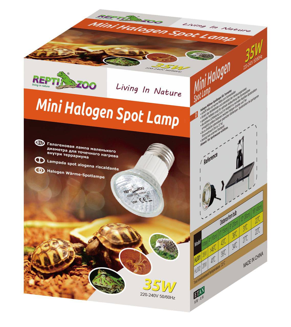 REPTIZOO Mini Halogen Spot Lamps - www.Shopthatapp.com
