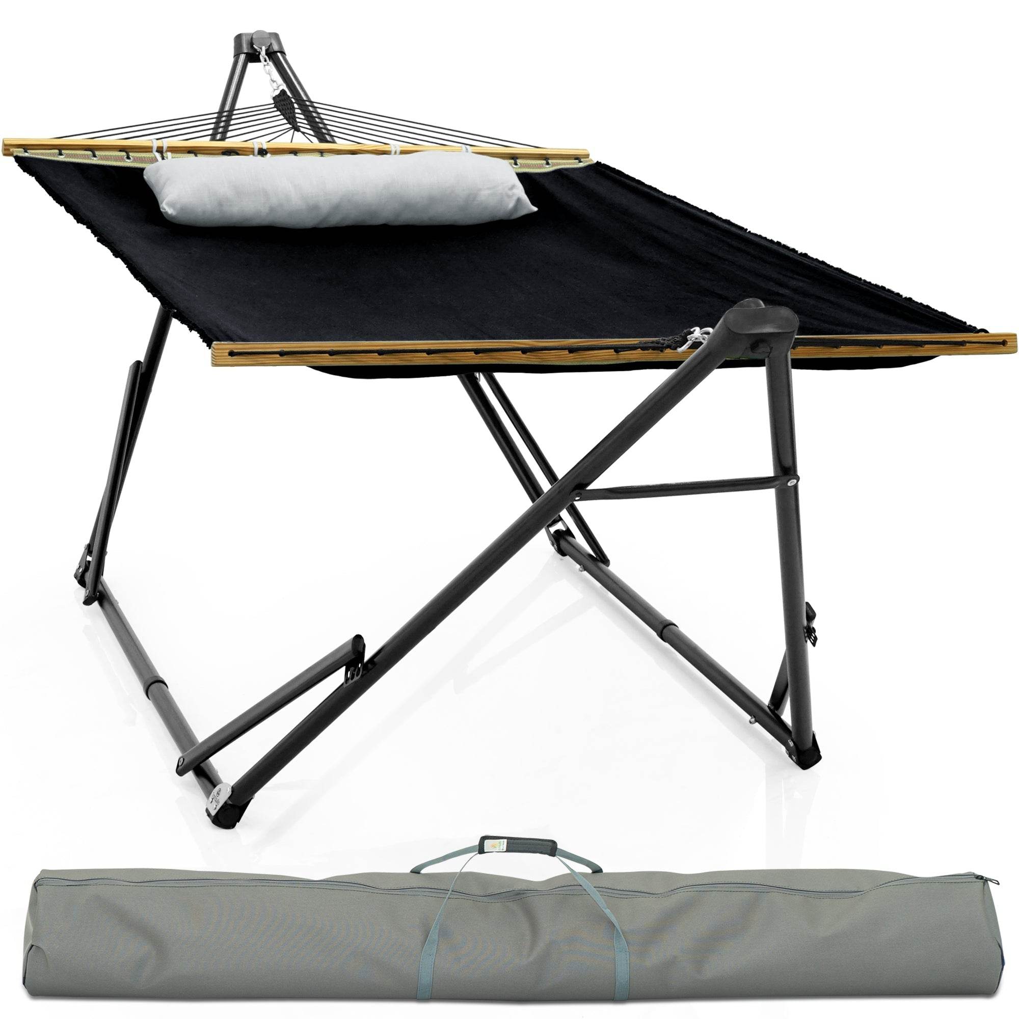 Tranquillo Unity Canvas Hammock Stand - www.Shopthatapp.com