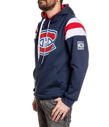 Montreal Canadiens Varsity Retro Style Hoodie - www.Shopthatapp.com