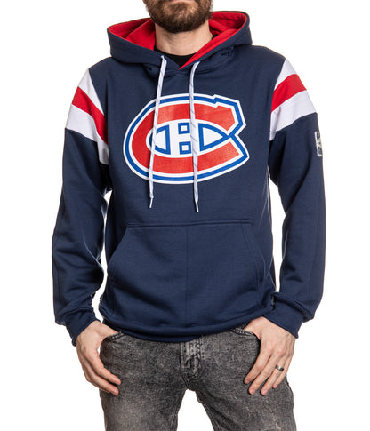 Montreal Canadiens Varsity Retro Style Hoodie - www.Shopthatapp.com