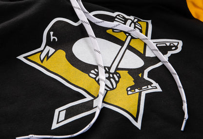 Pittsburgh Penguins Varsity Retro Style Hoodie - www.Shopthatapp.com