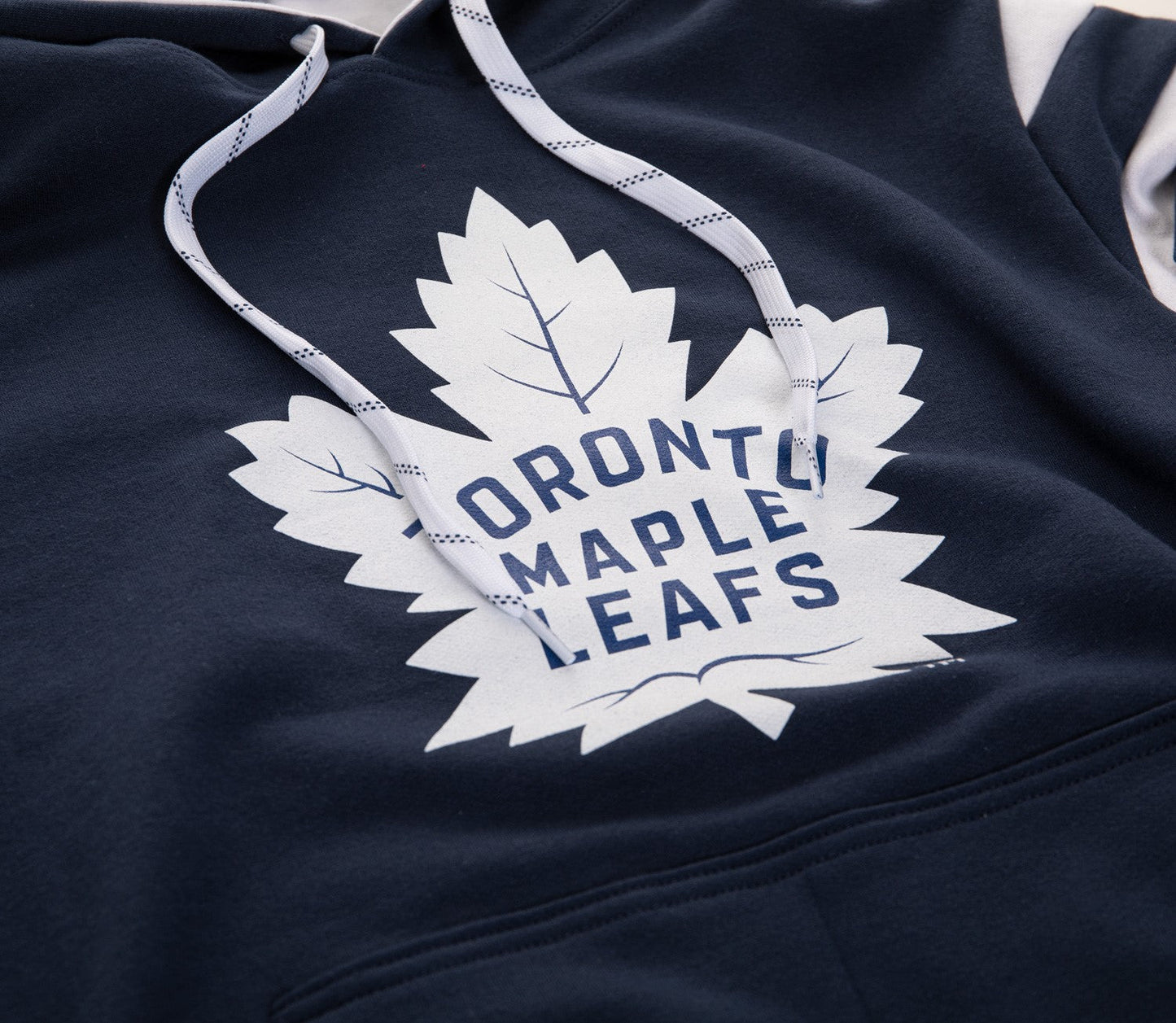 Toronto Maple Leafs Varsity Retro Style Hoodie - www.Shopthatapp.com