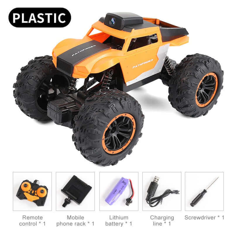 1:18 RC Car with 720P HD Camera - WiFi FPV Climbing SUV Toy | KidsToyLover - www.Shopthatapp.com