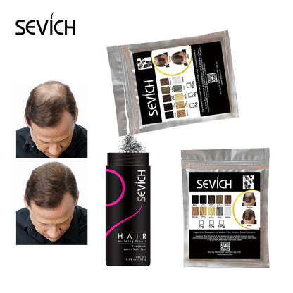 Hair Fiber Building Keratin Filling Concealer Powder - www.Shopthatapp.com