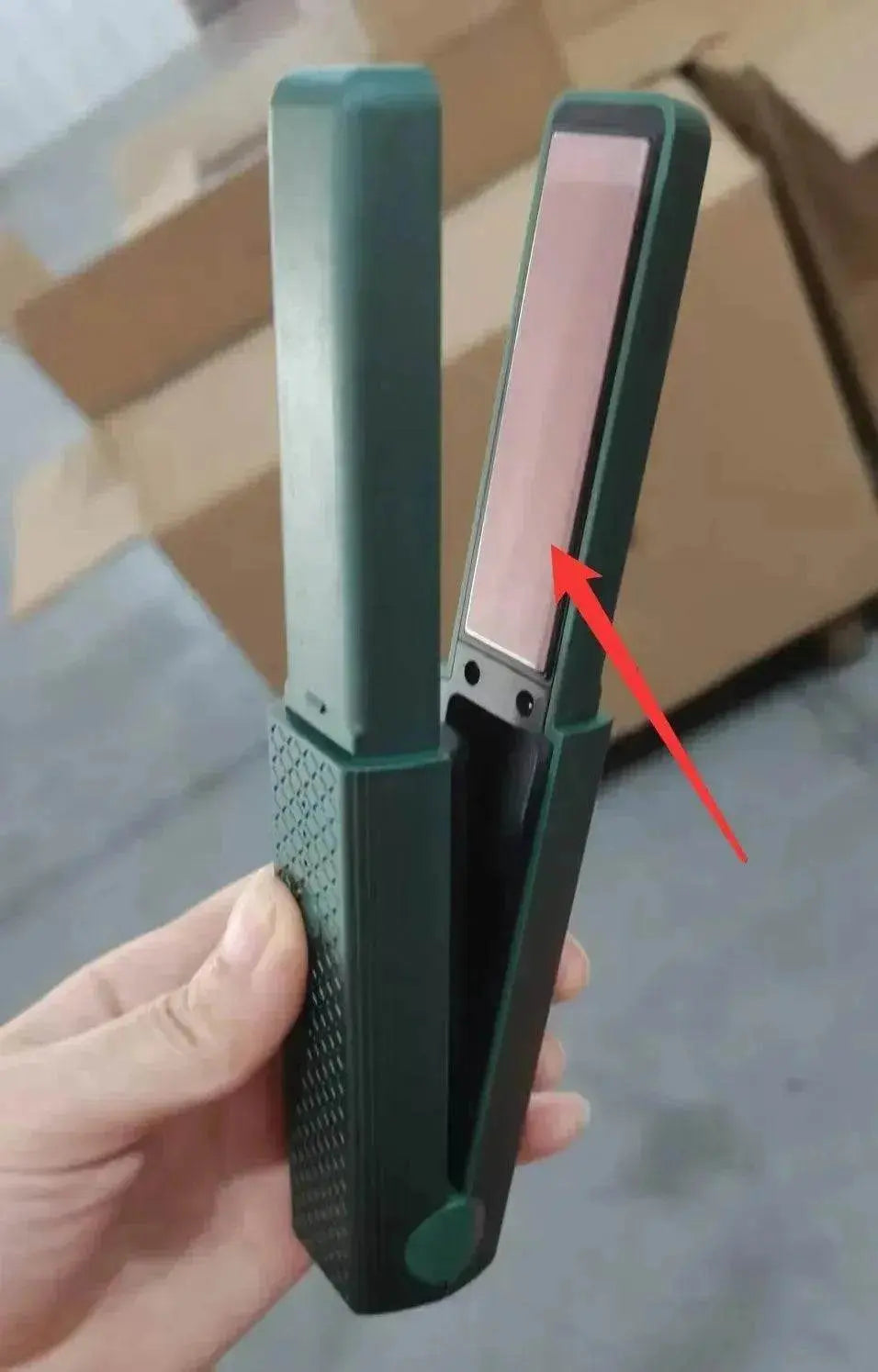 Hair Straightener Cordless Usb Hair Straightener Mini Ceramics Hair Curler 3 Constant Temperature Portable Flat Iron For Travel - www.Shopthatapp.com