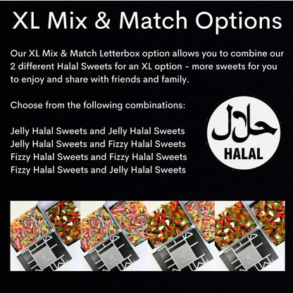 Halal Jelly Sweets Letterbox Gift Hamper-Food and beverage-www.Shopthatapp.com-HamperWell