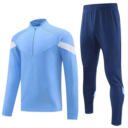 Half Pull Soccer Uniform Training Clothes Outfit - www.Shopthatapp.com