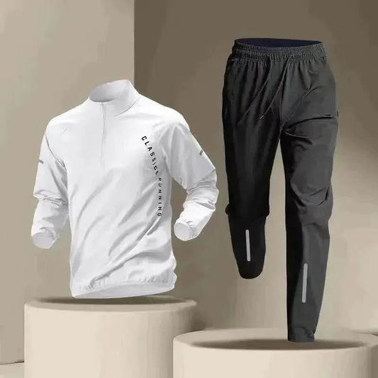 Half Zipper Sportswear Men's Long-sleeved Quick-drying Clothes - www.Shopthatapp.com