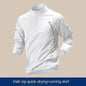Half Zipper Sportswear Men's Long-sleeved Quick-drying Clothes - www.Shopthatapp.com