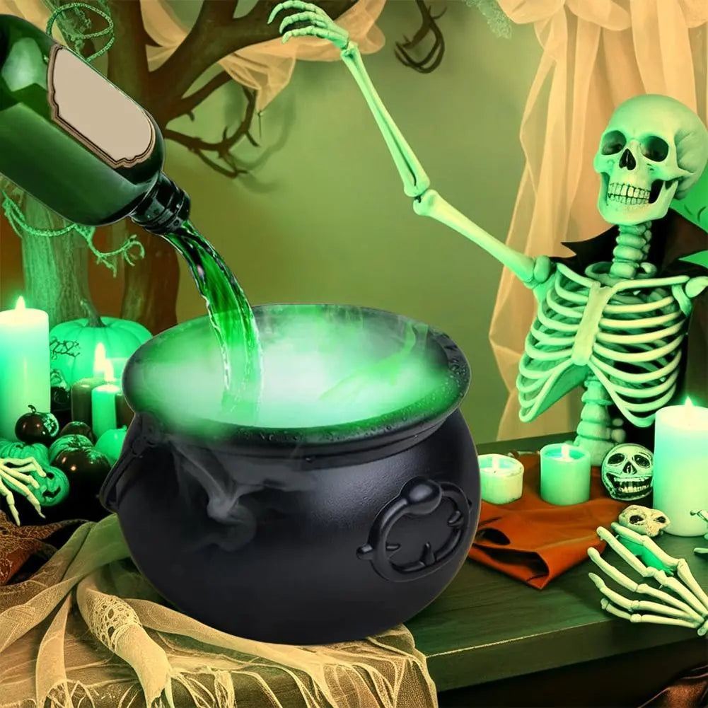 Halloween Black Wizard Bowl Magic Float Bottle And Diffuser Indoor Home Bar Magic Party Horror Ghost Props Halloween Decoration - www.Shopthatapp.com