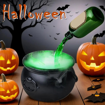 Halloween Black Wizard Bowl Magic Float Bottle And Diffuser Indoor Home Bar Magic Party Horror Ghost Props Halloween Decoration - www.Shopthatapp.com