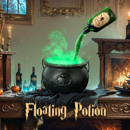 Halloween Black Wizard Bowl Magic Float Bottle And Diffuser Indoor Home Bar Magic Party Horror Ghost Props Halloween Decoration - www.Shopthatapp.com #