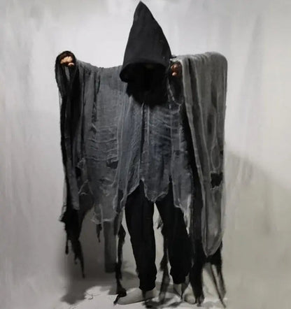 Halloween Cloak Cos Zombie Clothing Skull Cloak Props - www.Shopthatapp.com