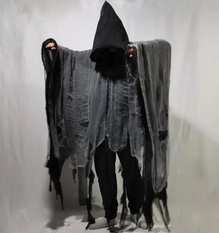 Halloween Cloak Cos Zombie Clothing Skull Cloak Props - www.Shopthatapp.com