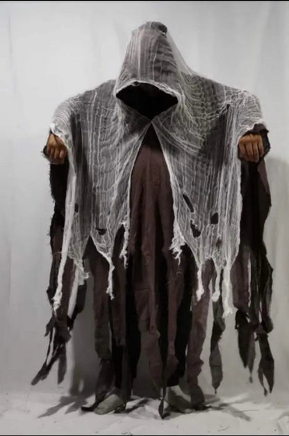 Halloween Cloak Cos Zombie Clothing Skull Cloak Props - www.Shopthatapp.com