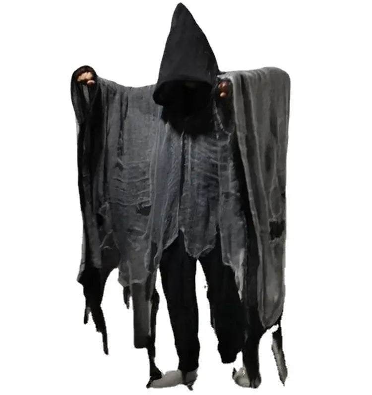 Halloween Cloak Cos Zombie Clothing Skull Cloak Props - www.Shopthatapp.com #