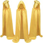 Halloween Cloak Costumes Wizard Cloak For Children Hooded Capes Mantle Black Party Decoration - www.Shopthatapp.com