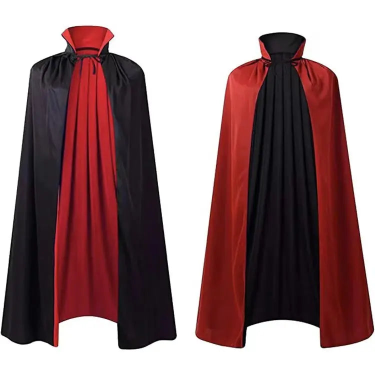Halloween Cloak Costumes Wizard Cloak For Children Hooded Capes Mantle Black Party Decoration - www.Shopthatapp.com #