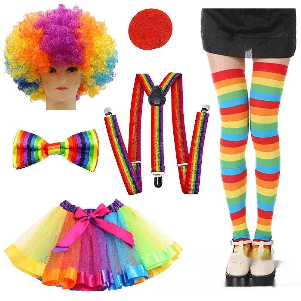 Halloween Clown Wig Dress Up Costume - www.Shopthatapp.com #