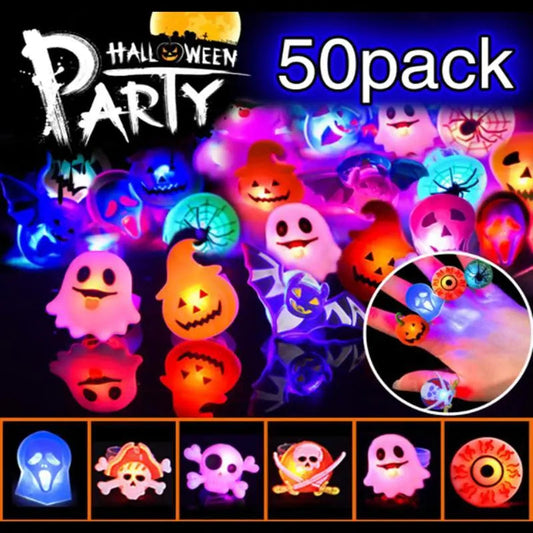 Halloween Decorations Halloween Glowing Brooch Ring - www.Shopthatapp.com