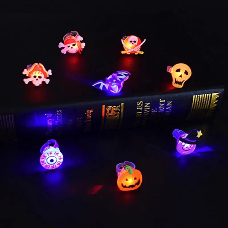 Halloween Decorations Halloween Glowing Brooch Ring - www.Shopthatapp.com