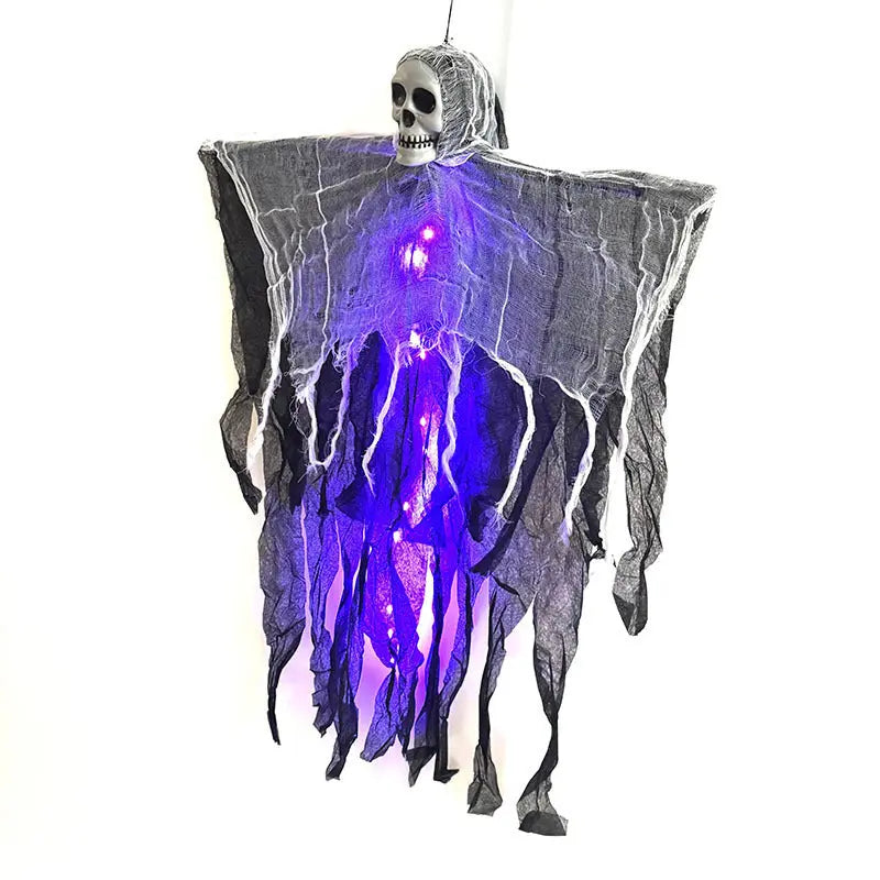 Halloween Decorations Horror Hanging Ghost Skull Skeleton Prop Perfect For Home Outdoor Yard Party Supplies Festival Decorations - www.Shopthatapp.com