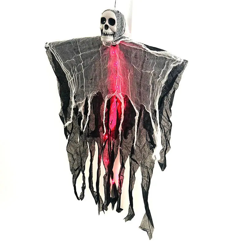 Halloween Decorations Horror Hanging Ghost Skull Skeleton Prop Perfect For Home Outdoor Yard Party Supplies Festival Decorations - www.Shopthatapp.com