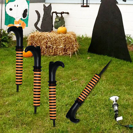 Halloween Decorations Inverted Elf Leg Layout Props - www.Shopthatapp.com #