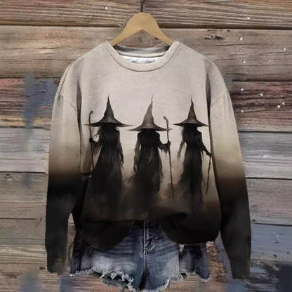 Halloween Horror Funny Women's Sweater 3D Printing - www.Shopthatapp.com #
