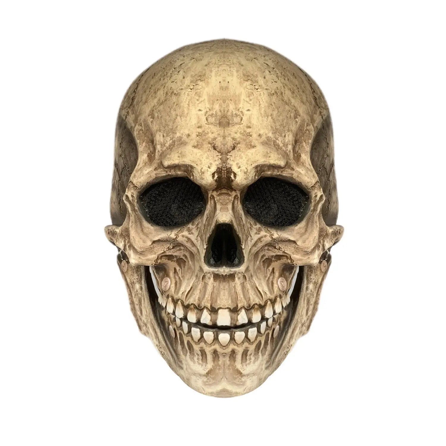 Halloween Movable Mouth Skull Mask Helmet Mouth Movable Skull Full Head Skull Mask - www.Shopthatapp.com