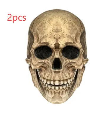 Halloween Movable Mouth Skull Mask Helmet Mouth Movable Skull Full Head Skull Mask - www.Shopthatapp.com