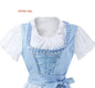Halloween Munich Beer Long Short-sleeved Printed Lace-up Dress - www.Shopthatapp.com