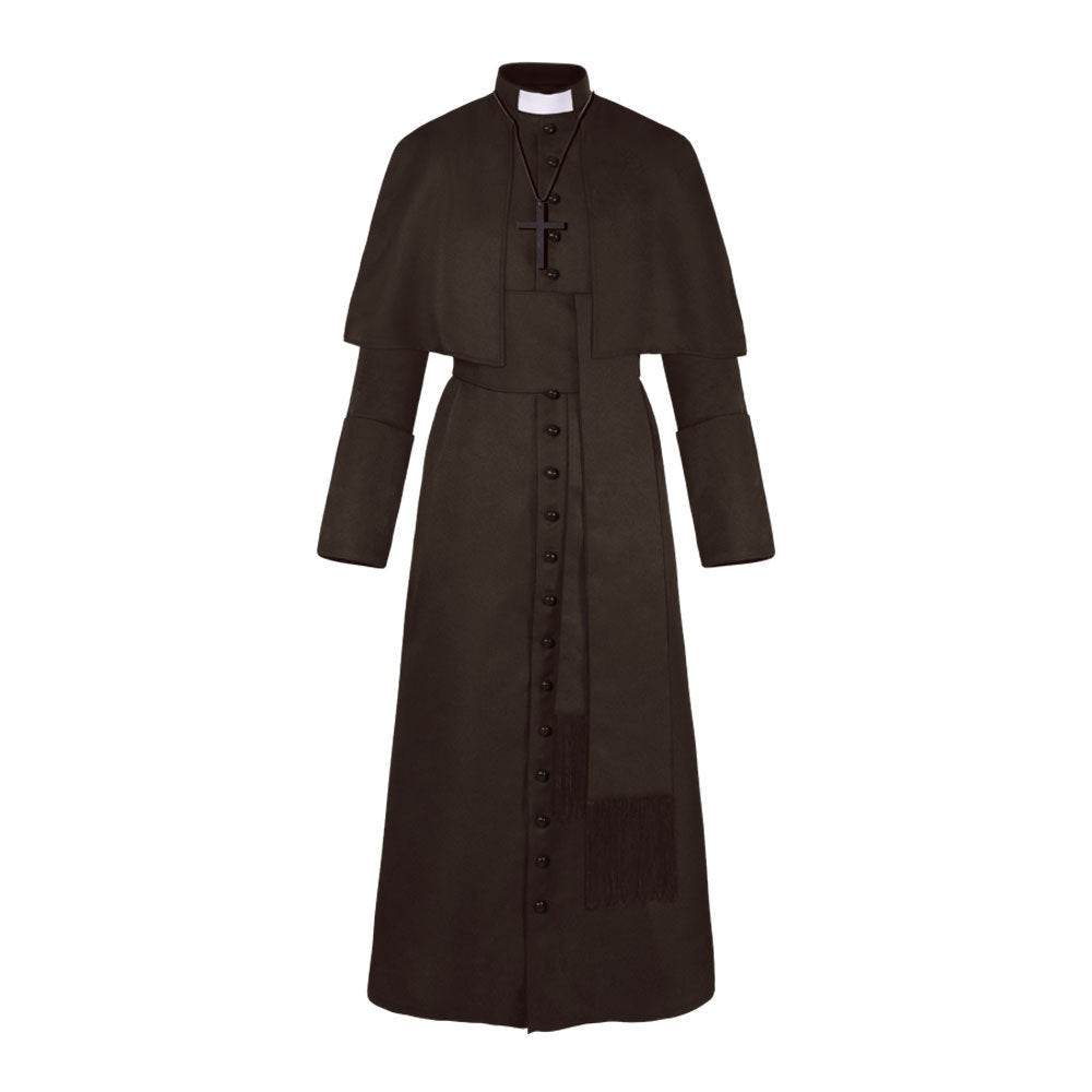 Halloween Priest Medieval Retro Cosplay Costume - www.Shopthatapp.com #