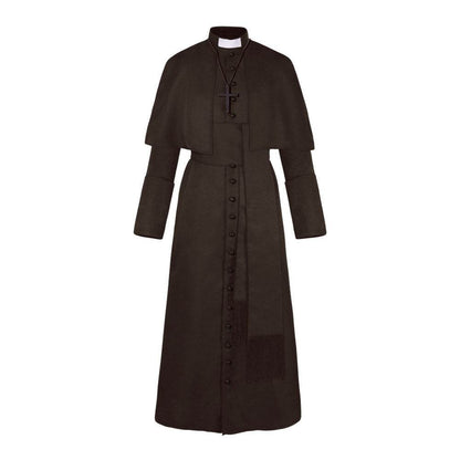Halloween Priest Medieval Retro Cosplay Costume - www.Shopthatapp.com #