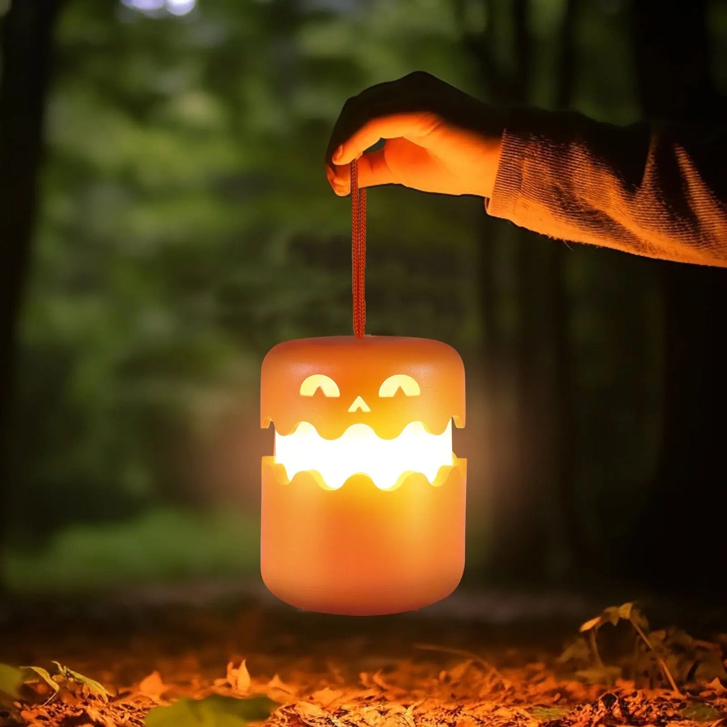 Halloween Pumpkin Lamp Foldable Portable Small Night Lamp - www.Shopthatapp.com #