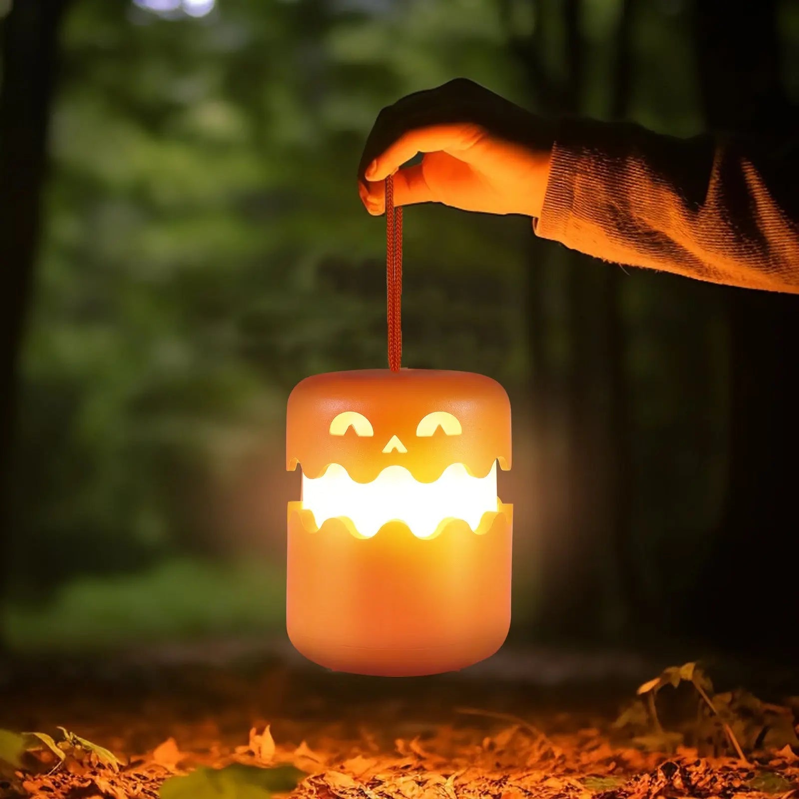 Halloween Pumpkin Lamp Foldable Portable Small Night Lamp - www.Shopthatapp.com #
