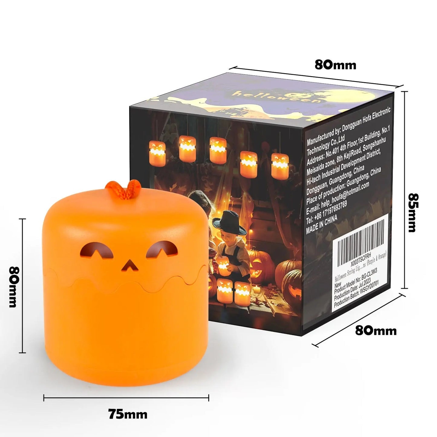 Halloween Pumpkin Lamp Foldable Portable Small Night Lamp - www.Shopthatapp.com #