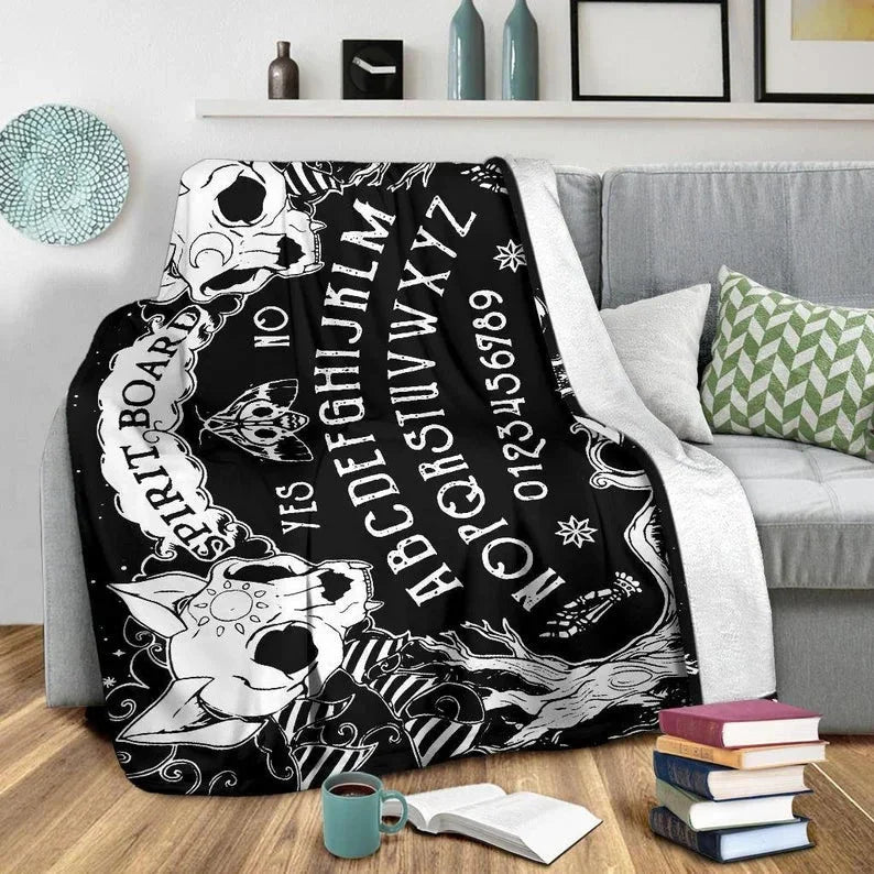 Halloween Witch Blanket Flannel Blanket - www.Shopthatapp.com #