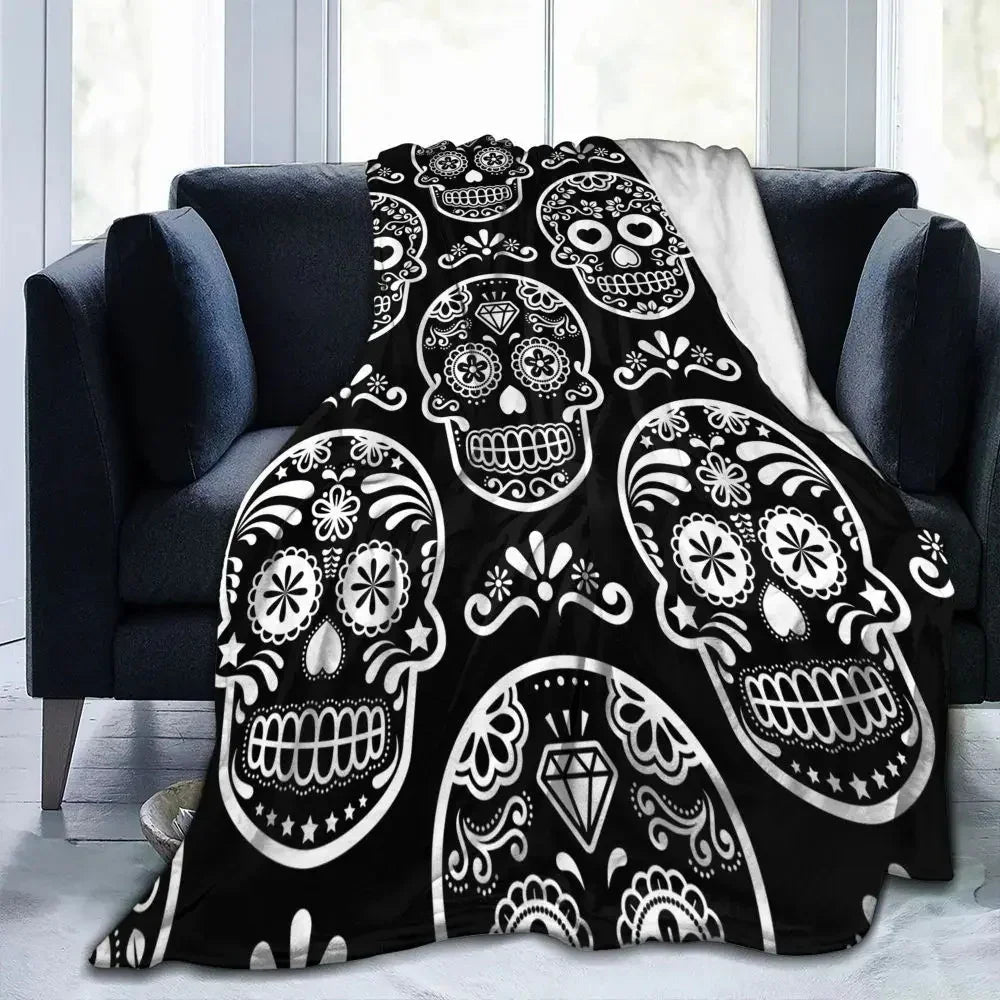 Halloween Witch Blanket Flannel Blanket - www.Shopthatapp.com #