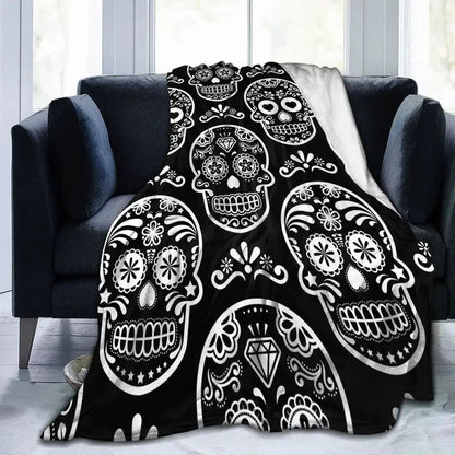 Halloween Witch Blanket Flannel Blanket - www.Shopthatapp.com #