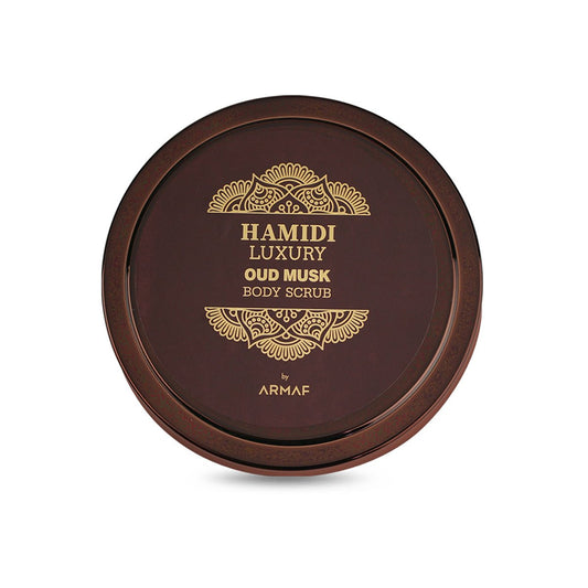 Gommage corporel de luxe au musc d'oud